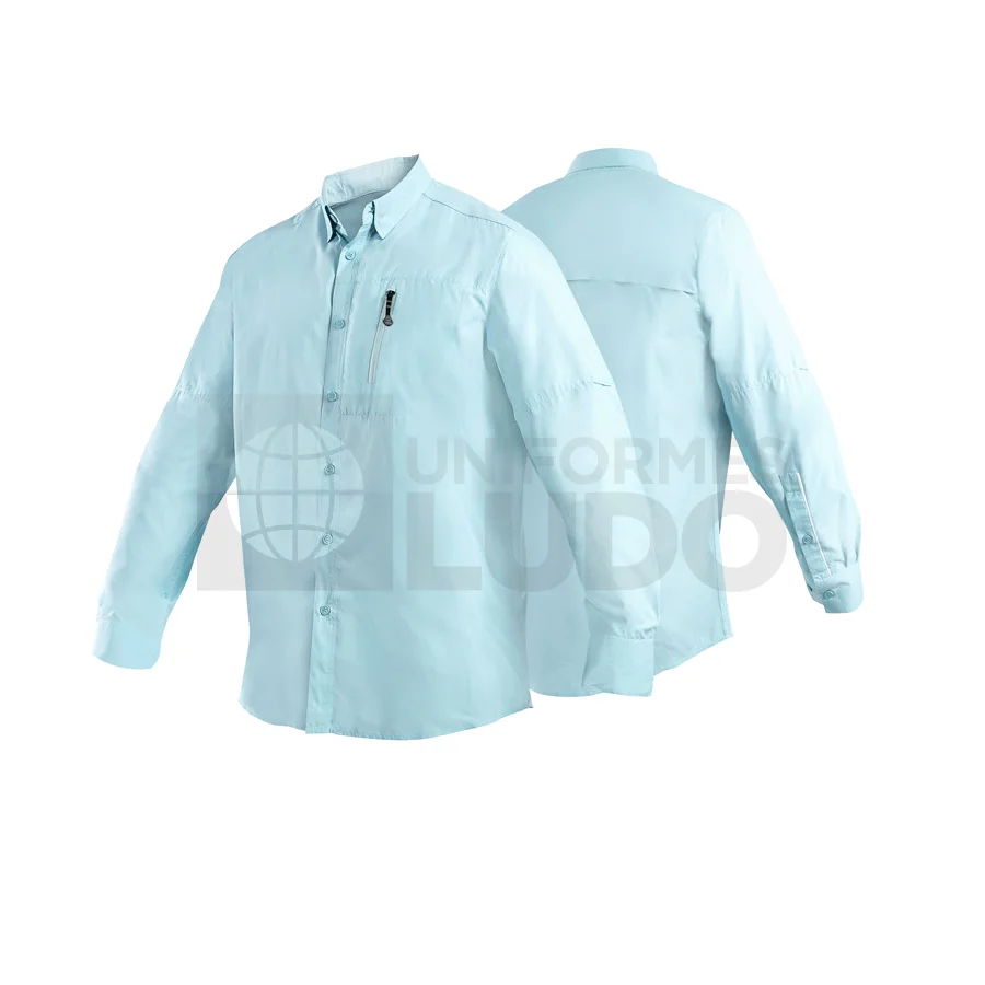 Camisa Outdoor Ripstop Arrayan M/L Hombre 100% Poliester