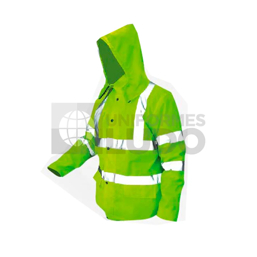 Parka Termica Alto Trafico (Amarillo Fluor)