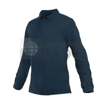 Polera Polo Dryfresh Smooth Manga Larga Hombre