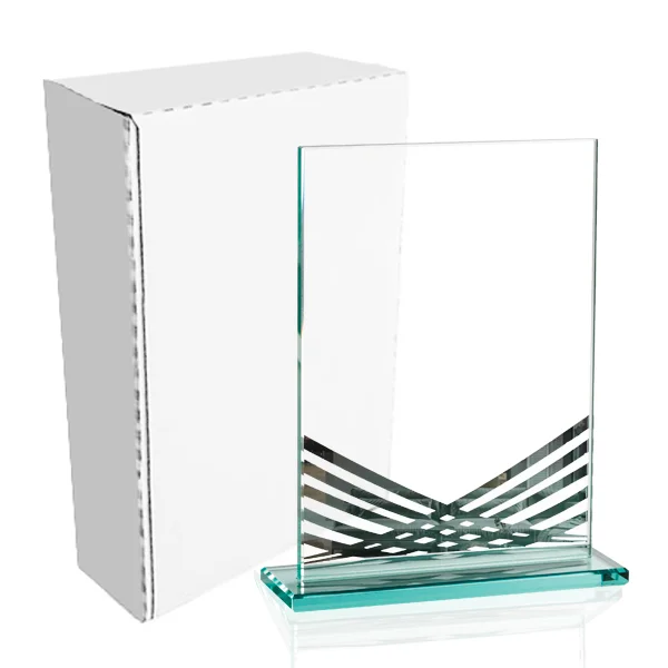Galvano cristal Rectangular Jade 2353