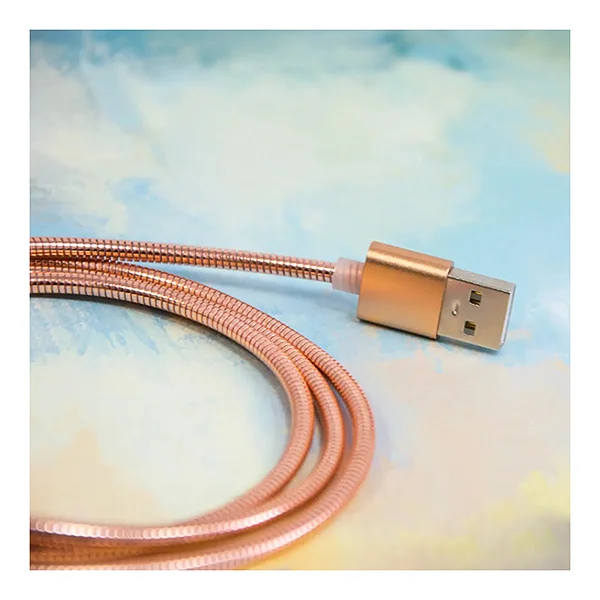 Cable Conector Apple Lightning Encobrizado T64