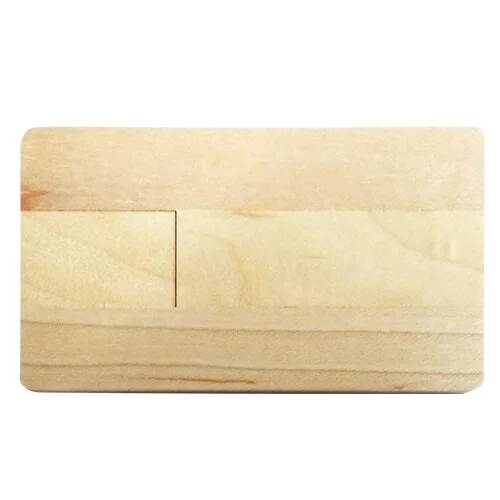 Pendrive Madera Tarjeta PD27