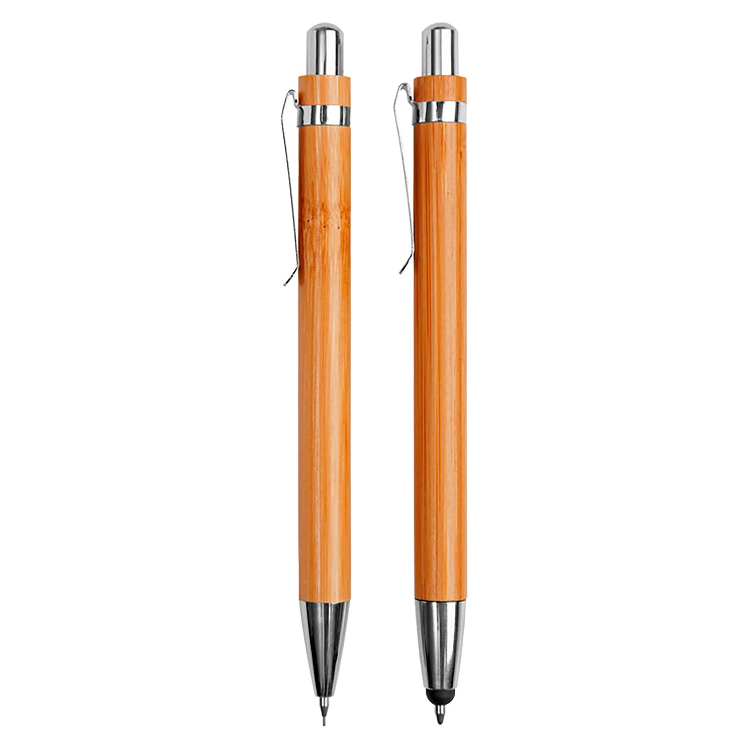 Set Portaminas y Bolígrafo Touch-Screen Bamboo B91