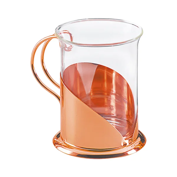 Set de Cafetera Francesa y Tazas Encobrizada M82