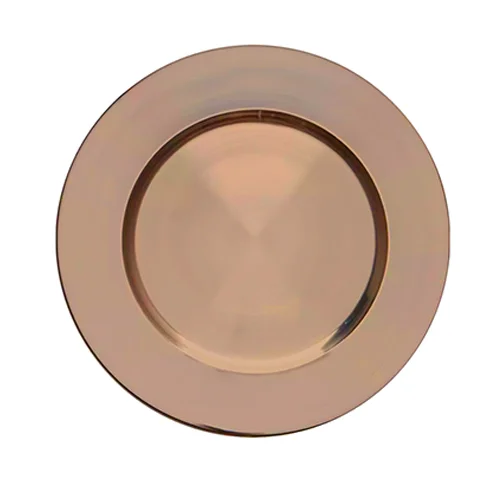Set De 2 Posavasos Encobrizados Lisos M111