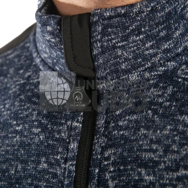 Chaqueta Knit Fleece Melange Hombre