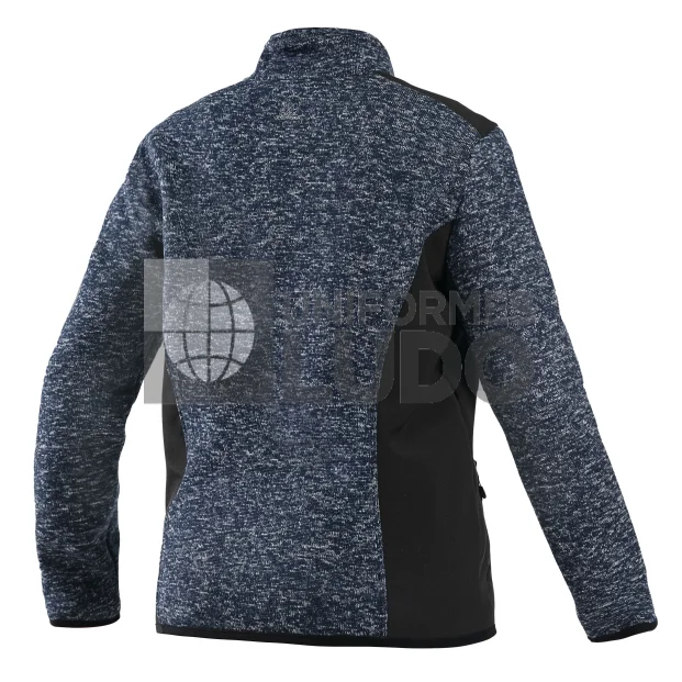 Chaqueta Knit Fleece Melange Mujer