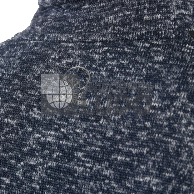 Chaqueta Knit Fleece Melange Mujer
