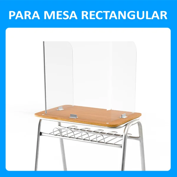 Acrílico Para Mesa Rectangular