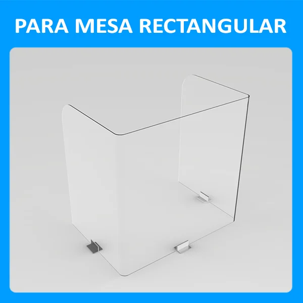 Acrílico Para Mesa Rectangular