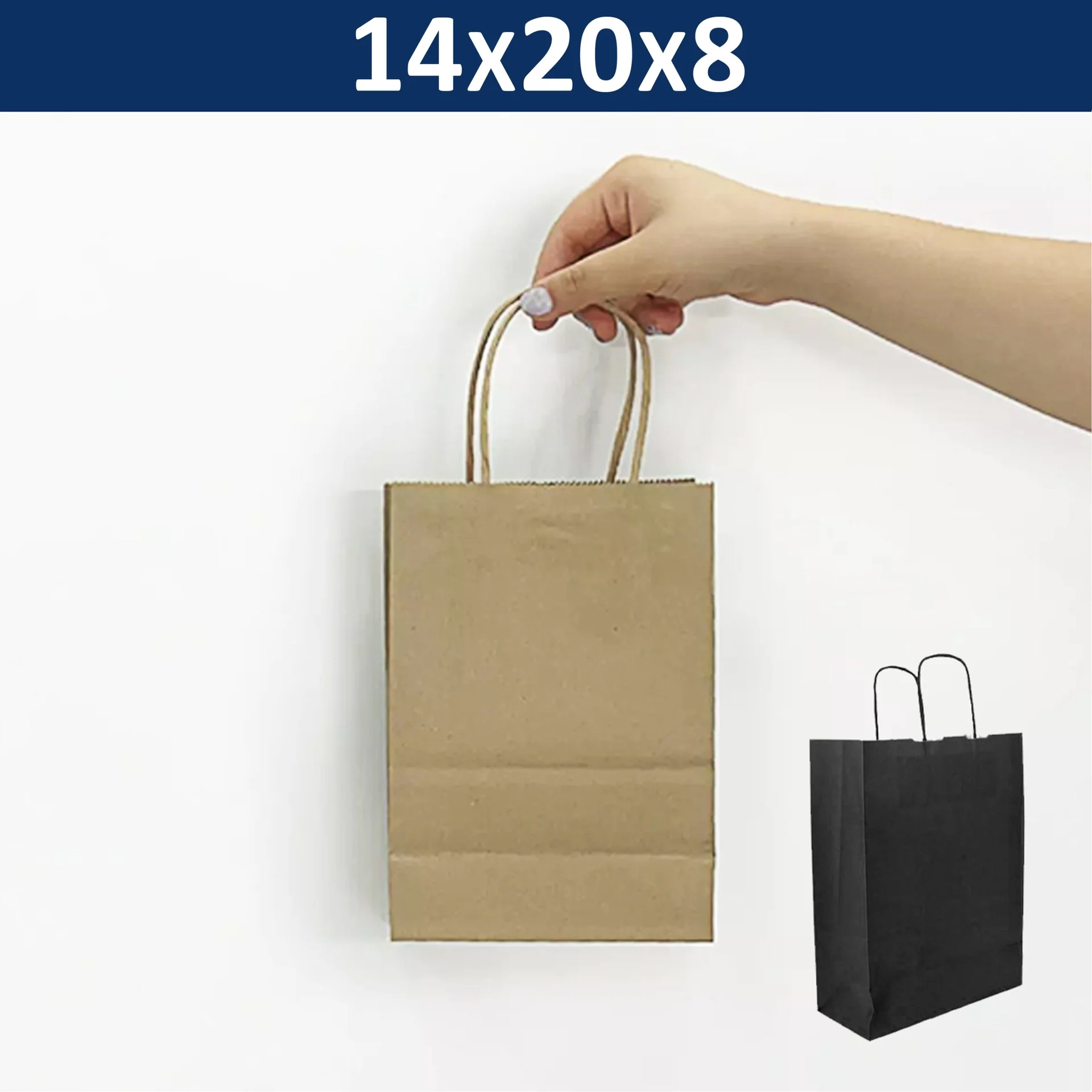 Bolsa Papel Kraft BP8