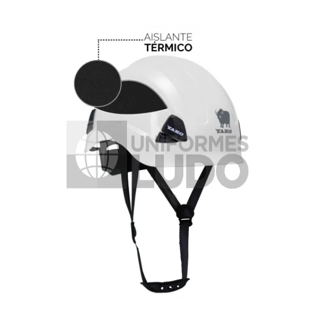 CASCO YAKO STEELPRO BLANCO