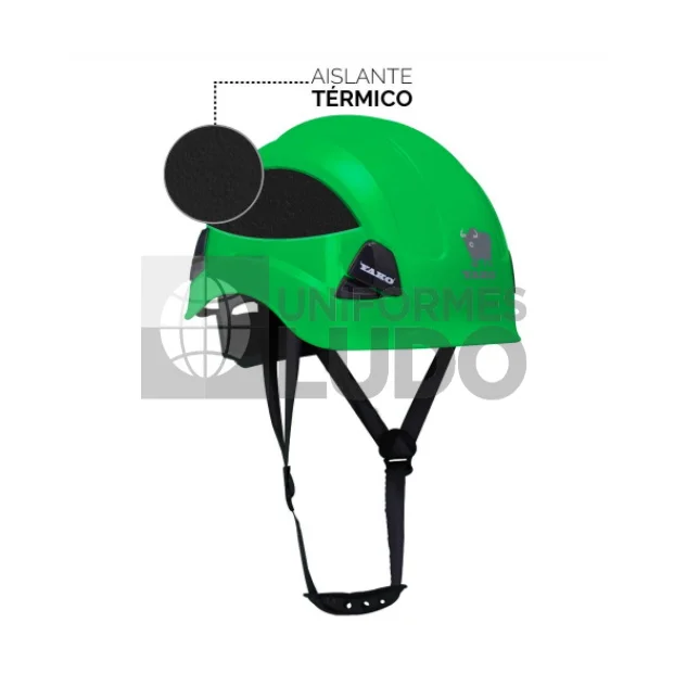 CASCO YAKO STEELPRO VERDE FLUOR