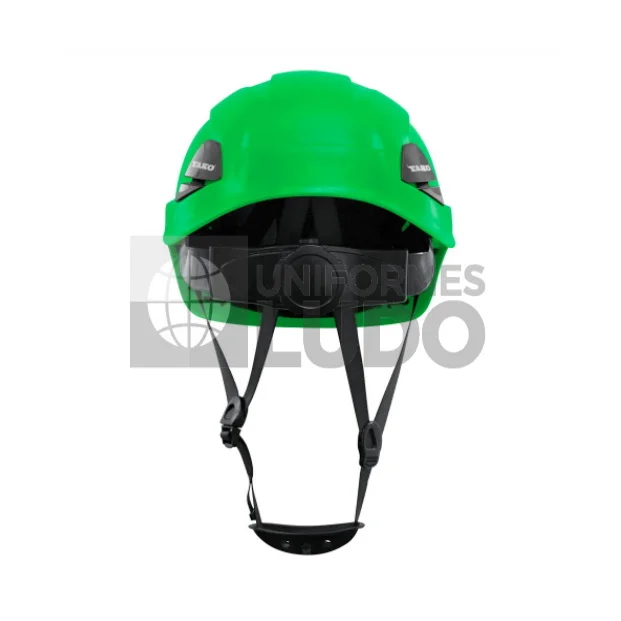 CASCO YAKO STEELPRO VERDE FLUOR