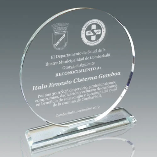 Galvano Cristal Circular CTA 00