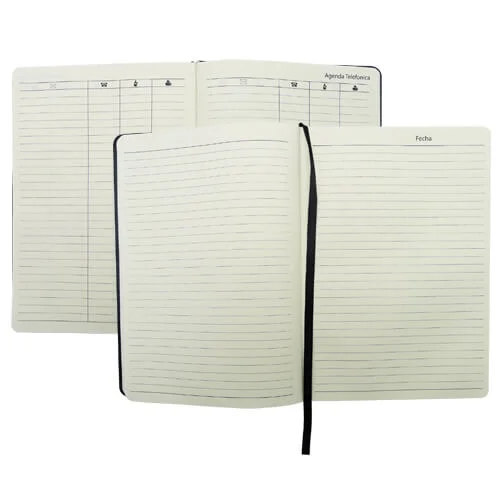 Libreta Agenda Símil Cuero N44