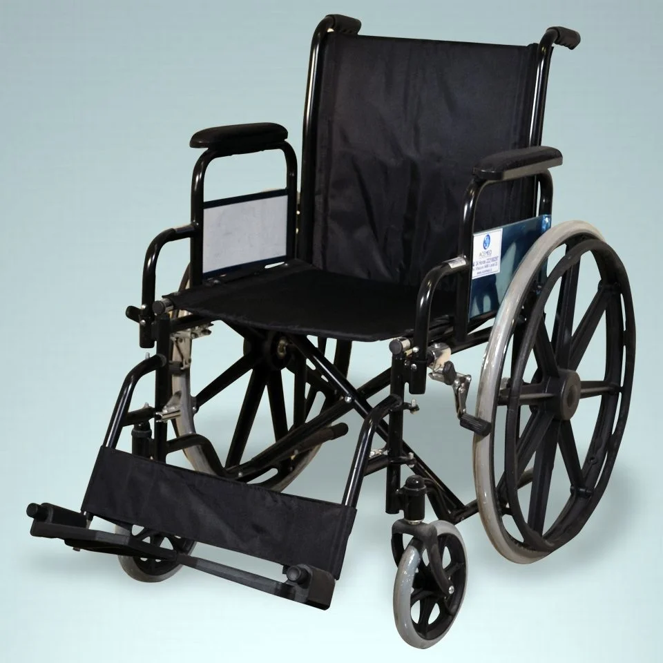 Silla de ruedas esmaltada