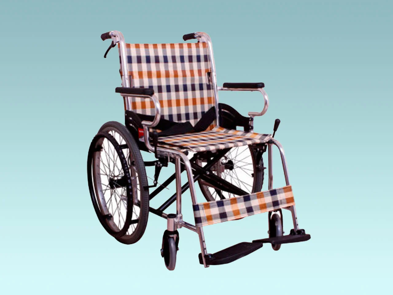 Silla tradicional de aluminio