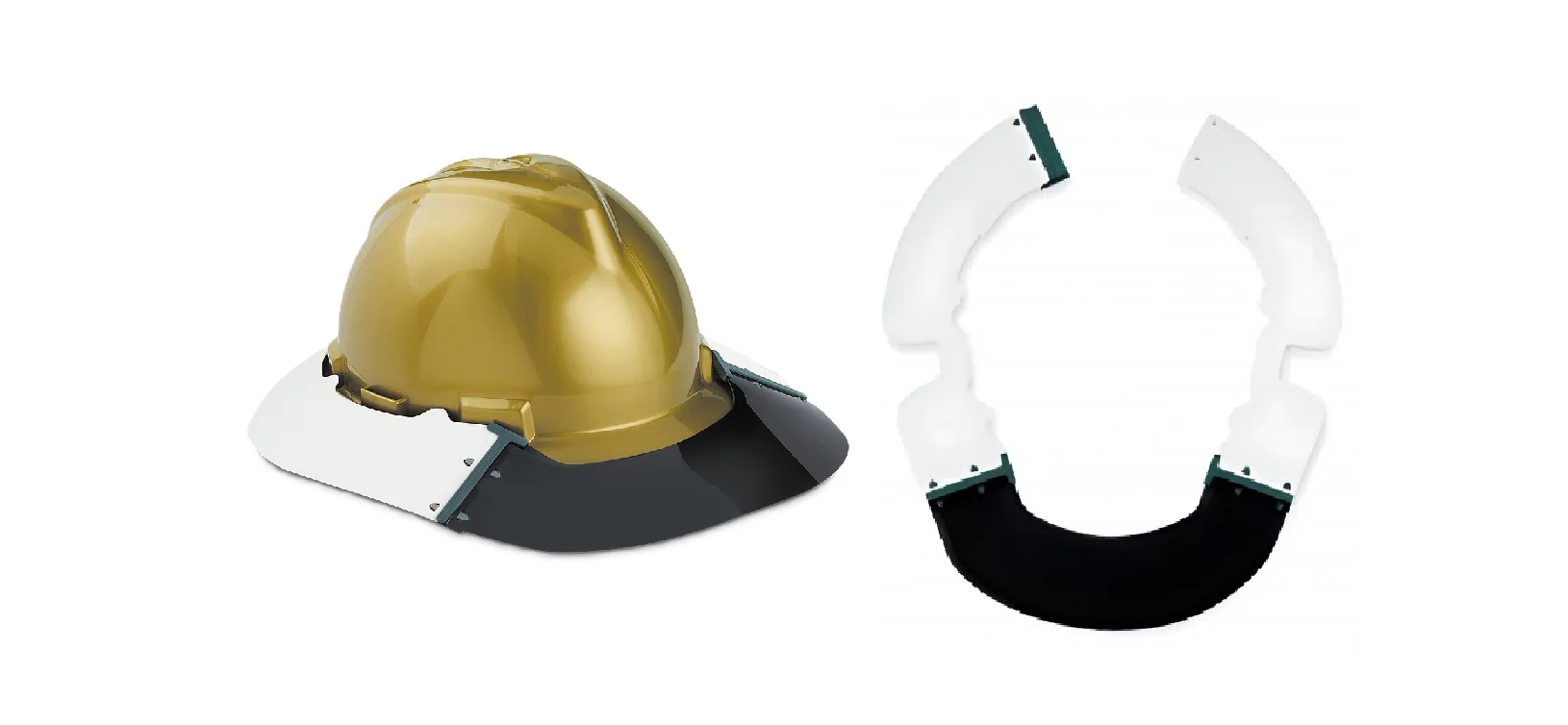 VISERA PROTECTOR SOLAR BLANCA